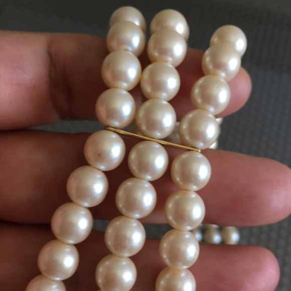 🖤Vtg NEW STOCK💕pearls necklace - Picture 7 of 12